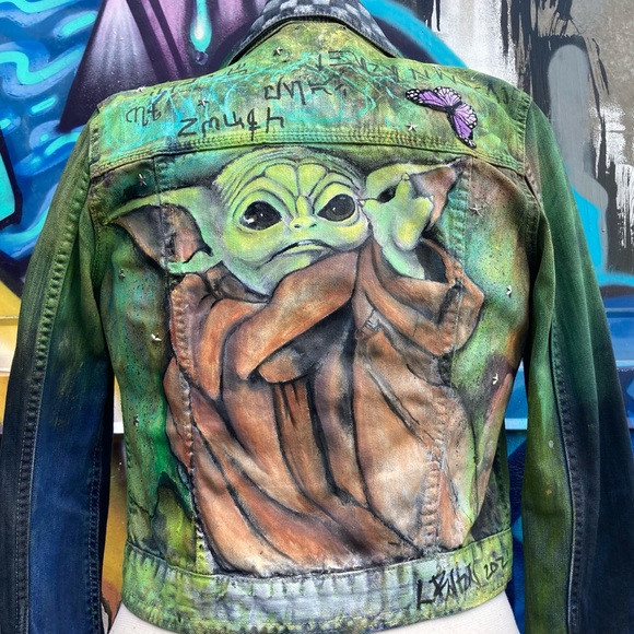 Wednesday’s Child Jackets & Blazers - GROGU/Baby Yoda Jacket